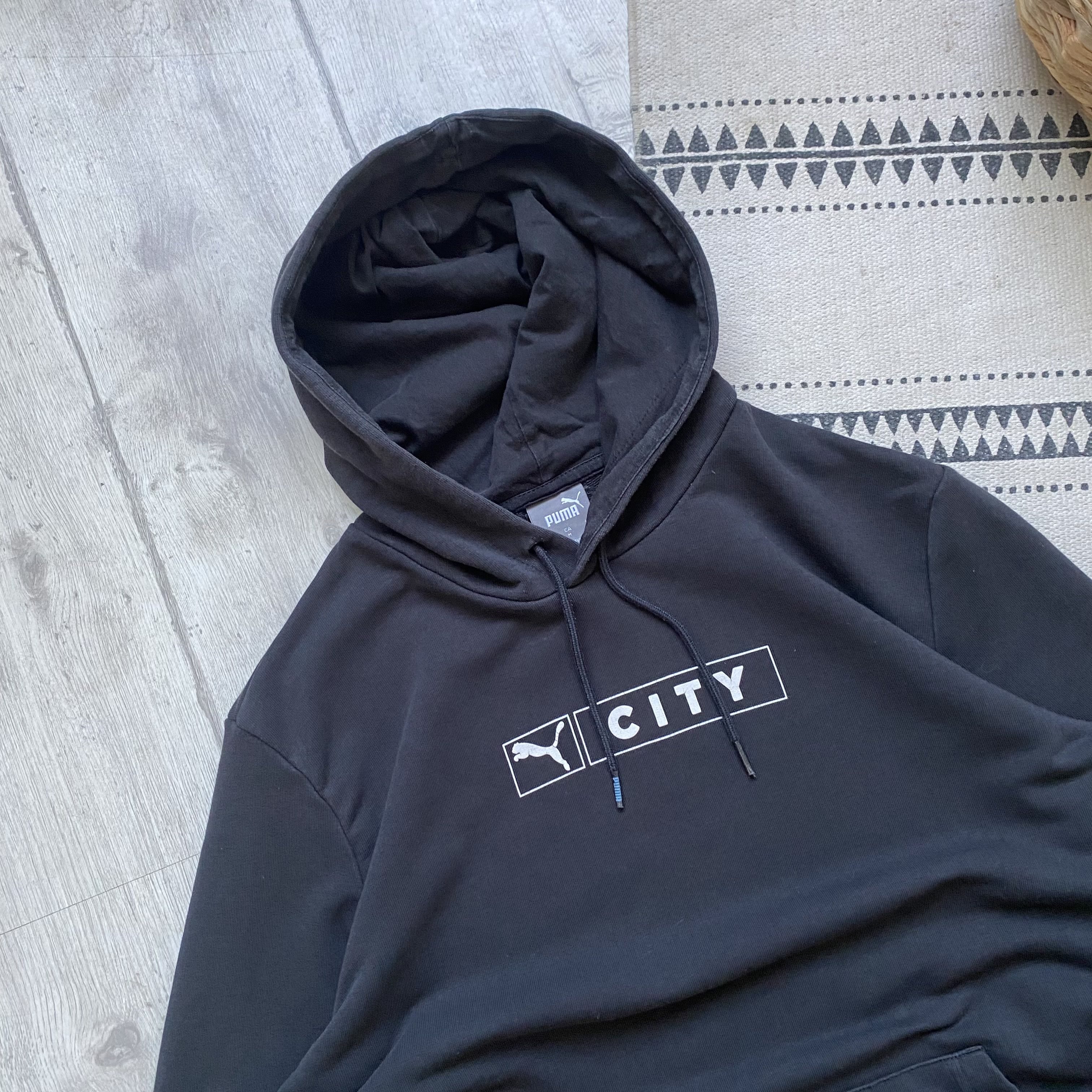 Puma ⚽️ Puma Manchester City hoodie Blockore big logo Nike Umbro Size US S / EU 44-46 / 1 - 3 Thumbnail
