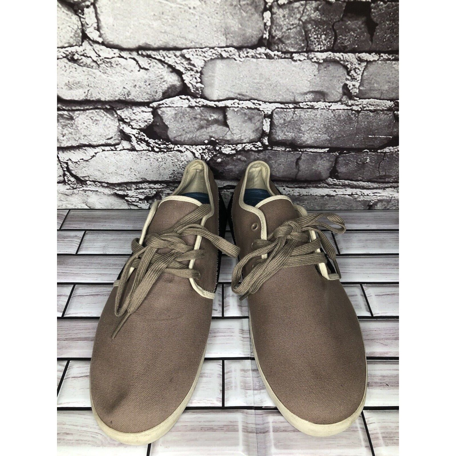 REEF REEF RF-003002 SEA CAPTAIN Gray Canvas Fabric Lace Up Casual Size US 10 / EU 43 - 18 Thumbnail