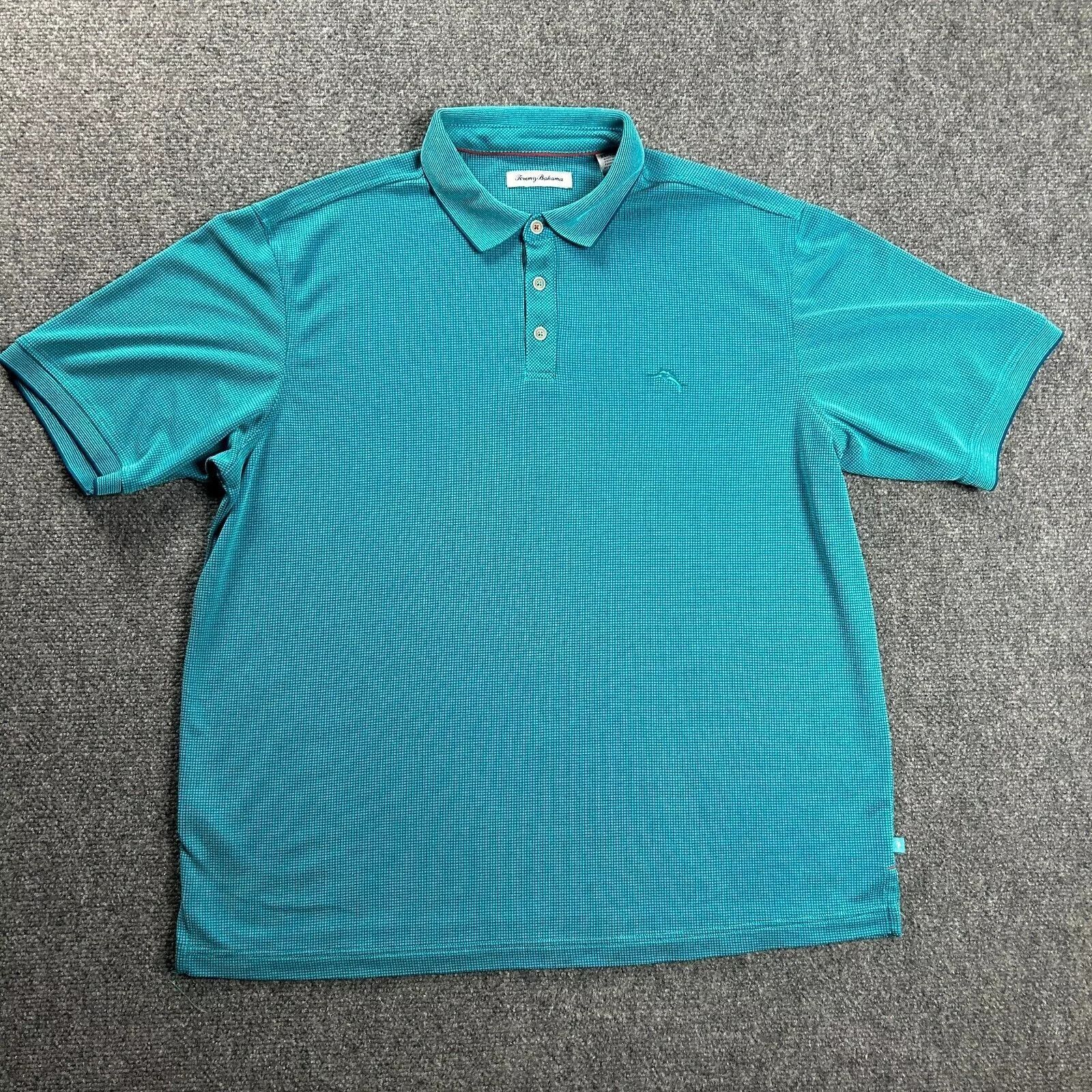Tommy Bahama Tommy Bahama Polo Shirt Mens XL Golf Rugby Waffle Knit Size US XL / EU 56 / 4 - 1 Thumbnail