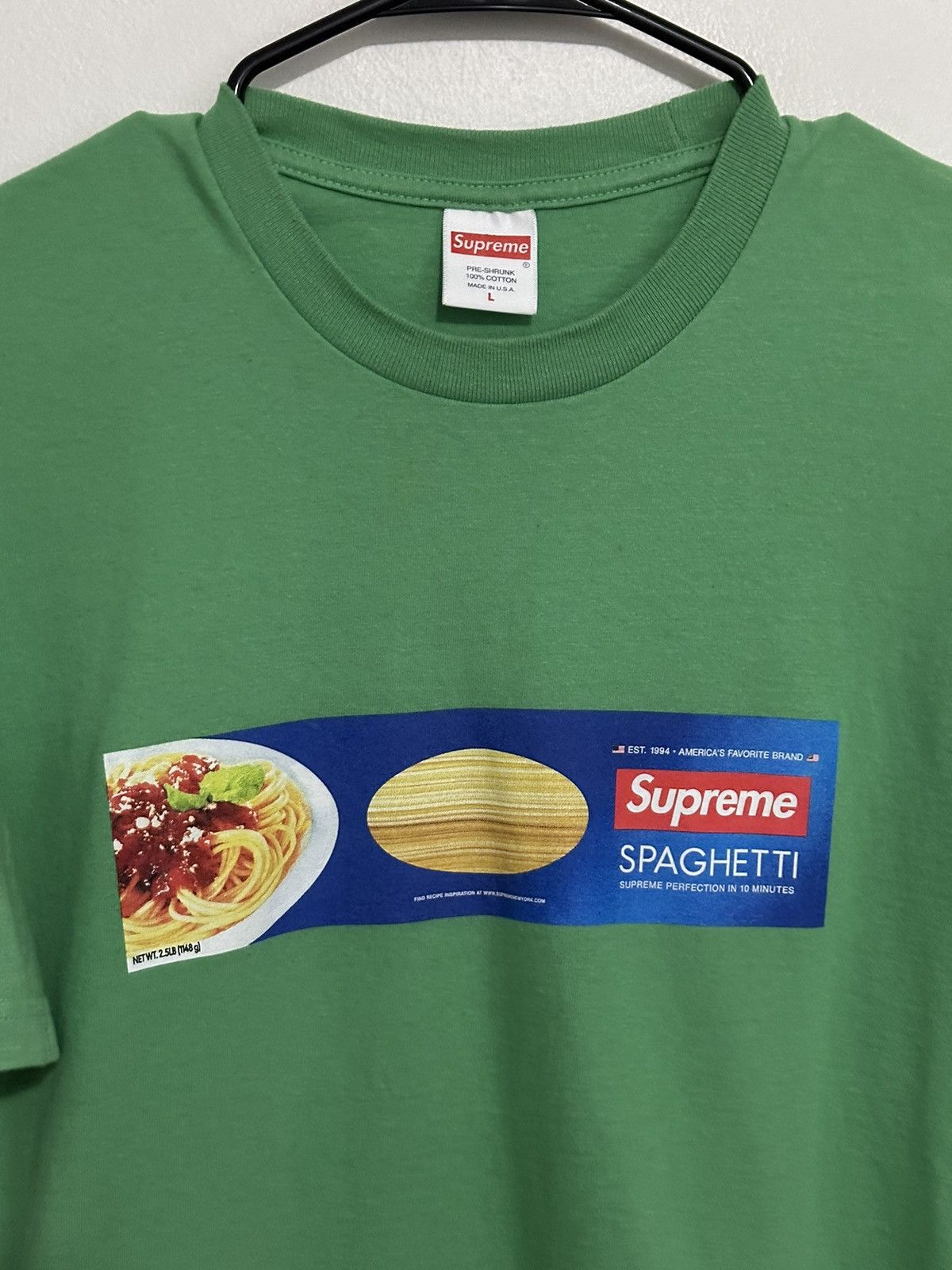 Supreme Supreme Spaghetti Tee Size US L / EU 52-54 / 3 - 2 Thumbnail