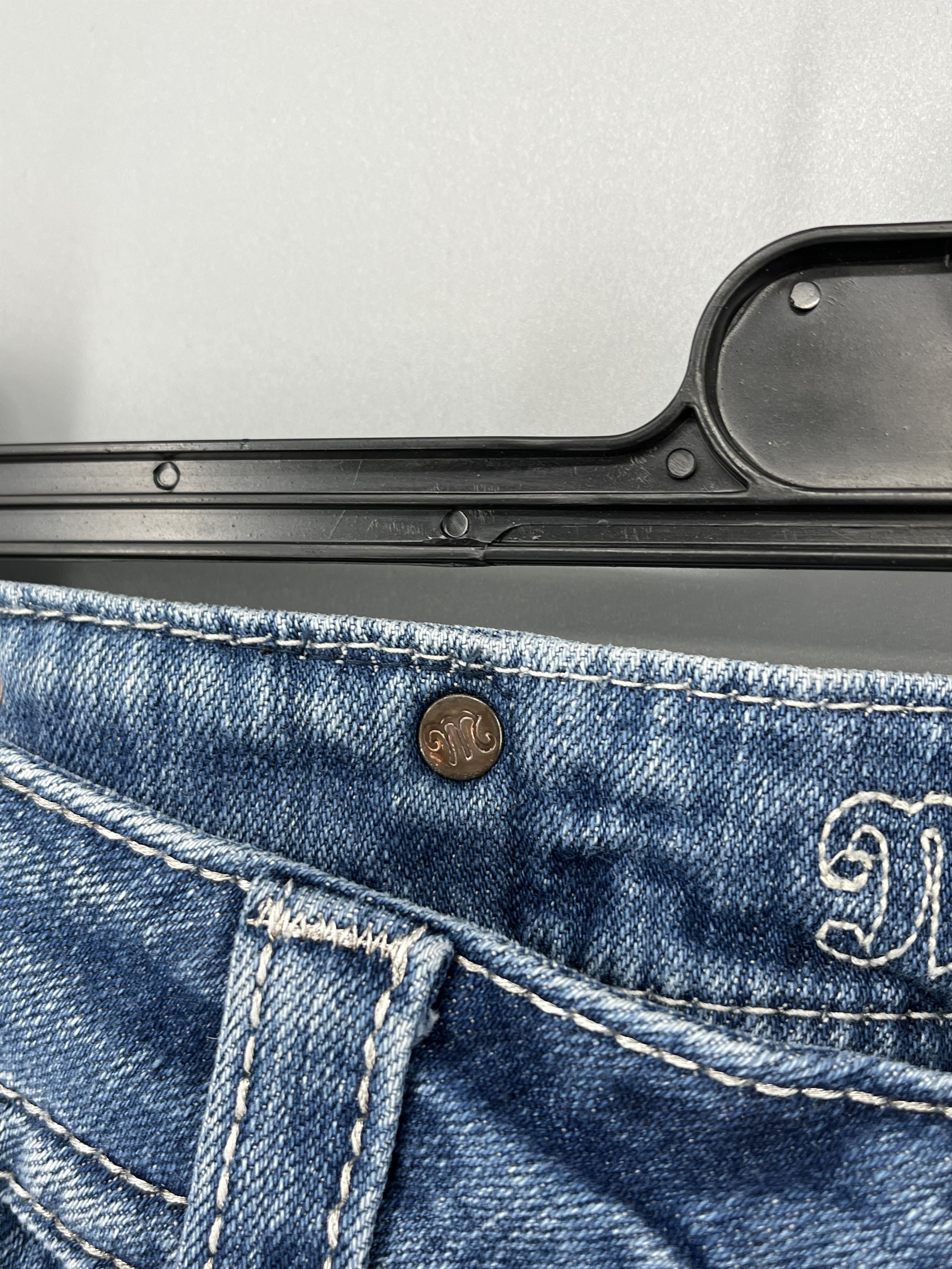 Hysteric Glamour × Japanese Brand × Miss Me Miss Me CRAZY Hysteric Glamour Chrome Hearts Style Jeans Size 28" / US 6 / IT 42 - 8 Thumbnail