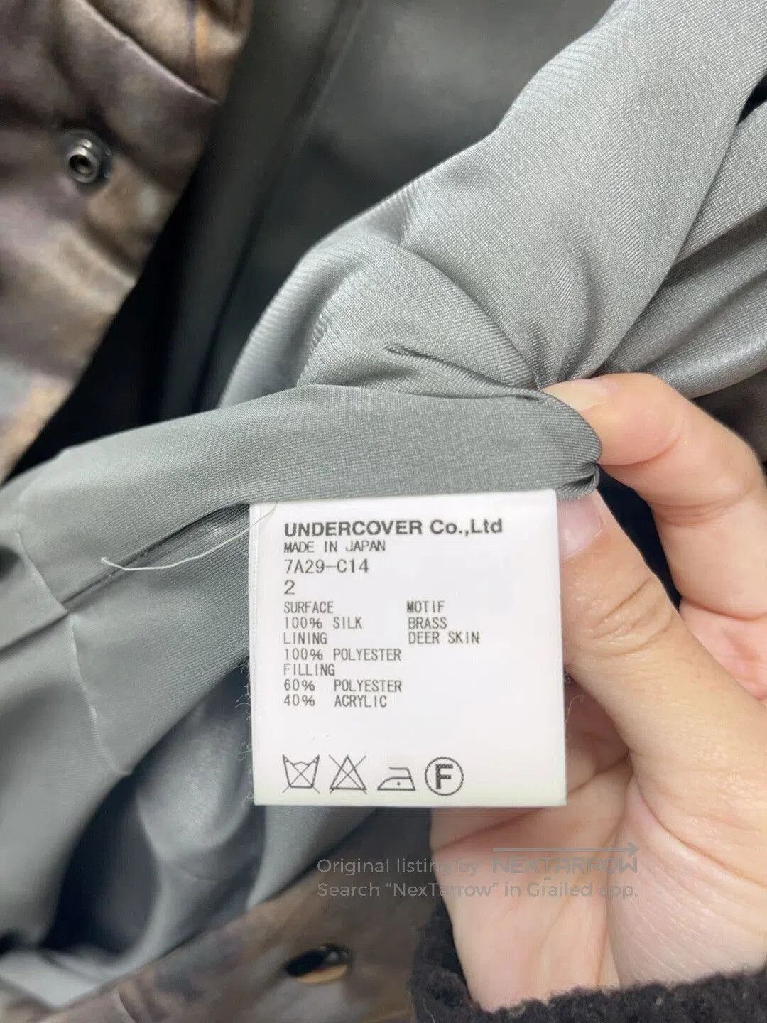 Comme des Garcons Homme Plus undercover blade decoration long coat. Size US M / EU 48-50 / 2 - 6 Thumbnail