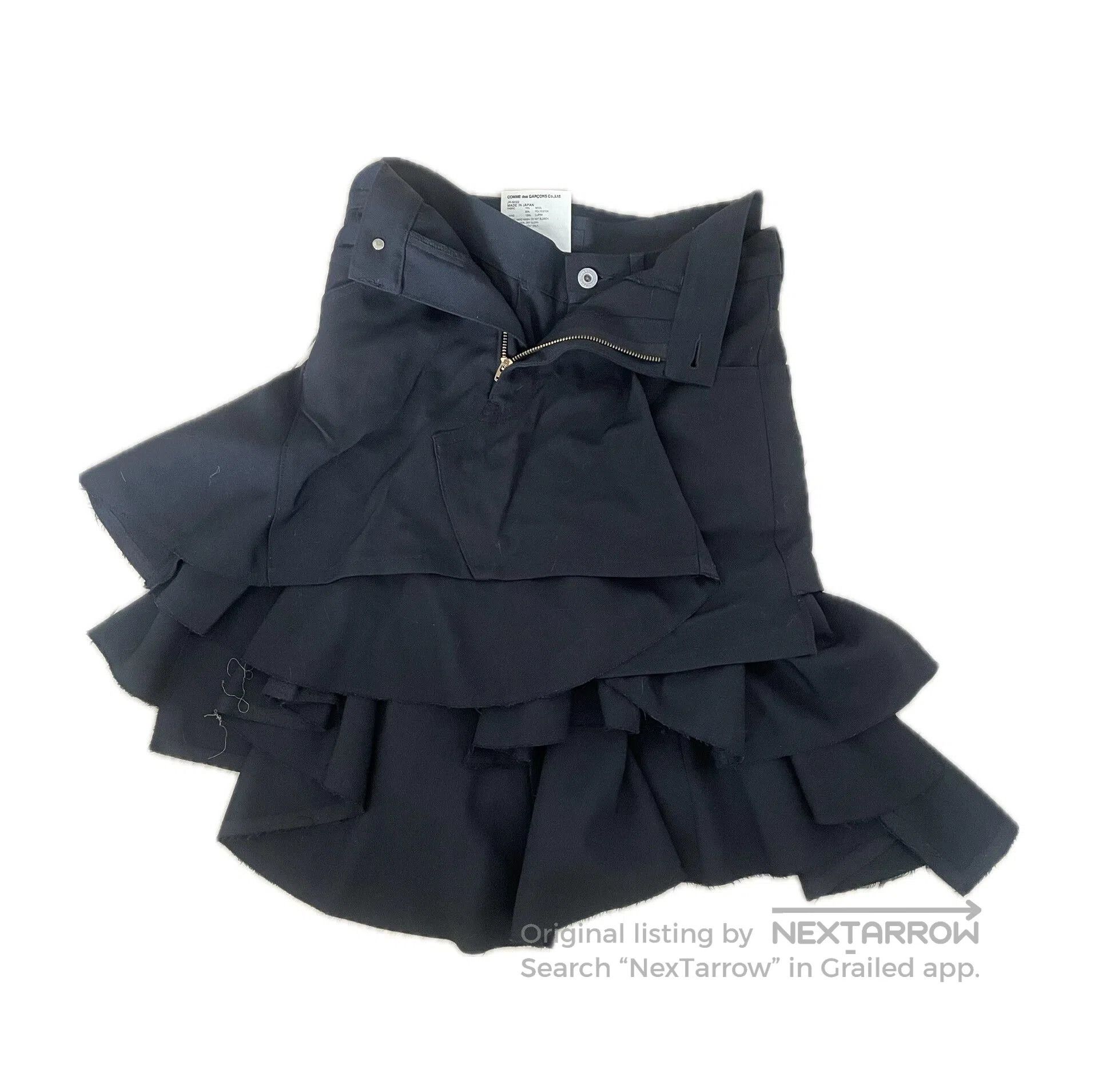 Junya Watanabe junya watanabe irregular vintage half skirt. Size 26" / US 2 / IT 38 - 2 Thumbnail