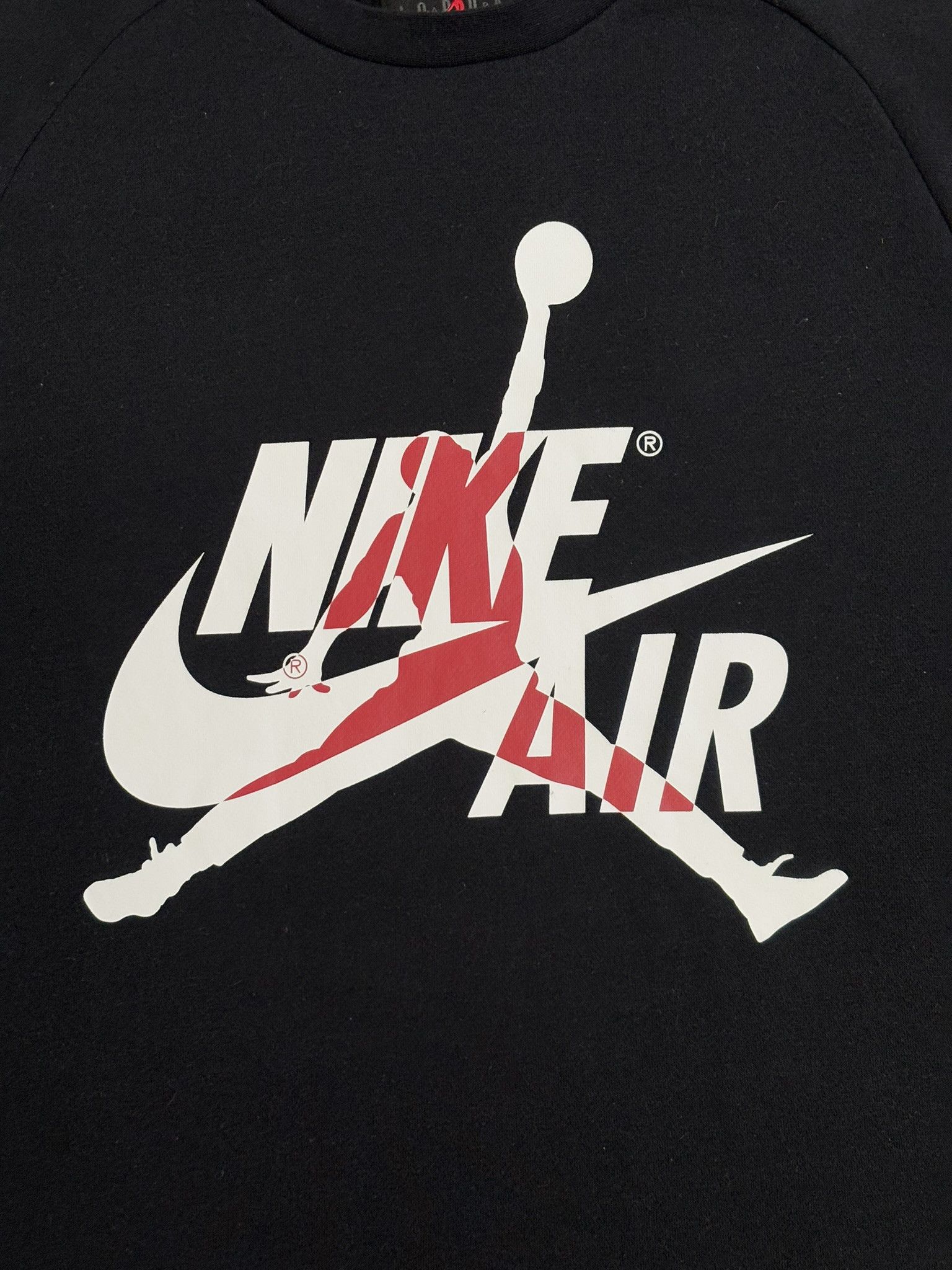 Jordan Brand × Nike Air Jordan Nike Black sweatshirt Big Logo size L Size US L / EU 52-54 / 3 - 6 Thumbnail
