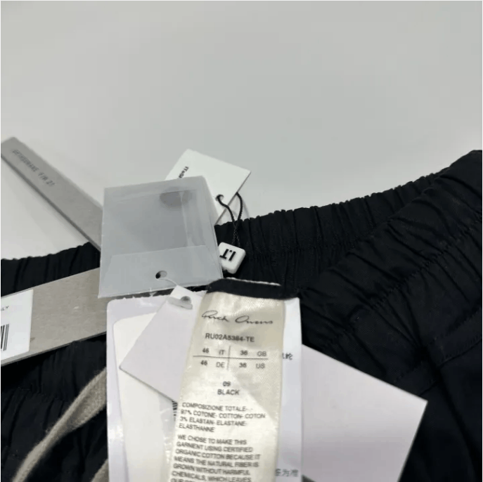 Rick Owens Rick Owens Black Casual Shorts 46 Size US 30 / EU 46 - 7 Thumbnail
