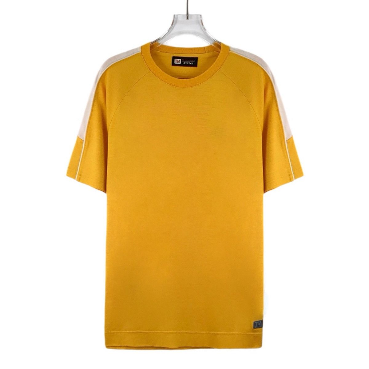 Z Zegna Zegna Yellow Label Wool Crew Neck Short Sleeve T-Shirt K26WX Size US S / EU 44-46 / 1 - 1 Thumbnail