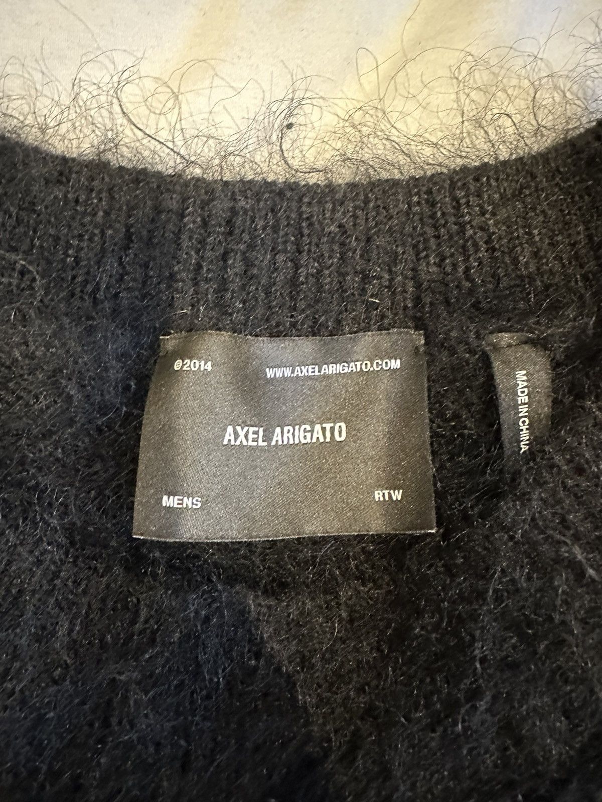 Axel Arigato Axel Arigato Mohair Jumper - Black Size US M / EU 48-50 / 2 - 4 Thumbnail