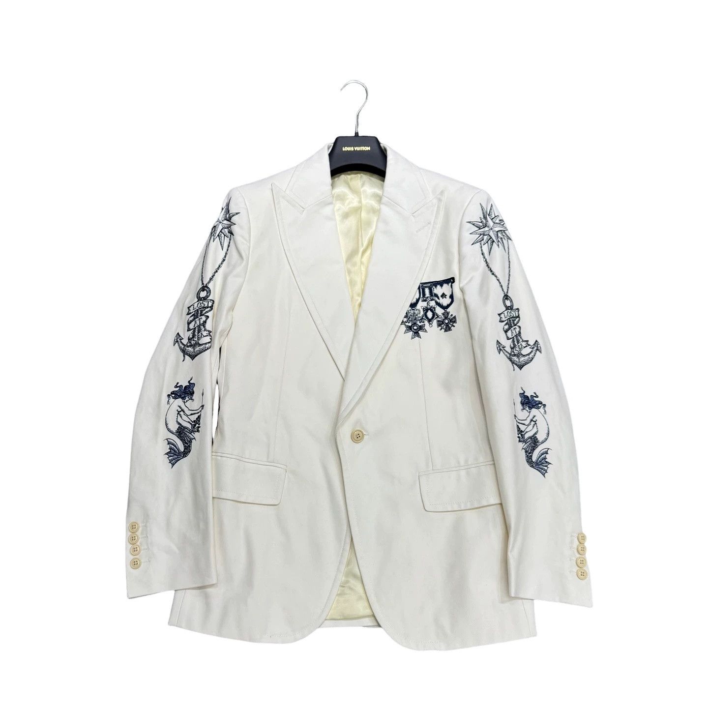 Alexander McQueen Alexander McQueen Embroidered Mermaid Blazer Size 36R Size 36R - 1 Thumbnail