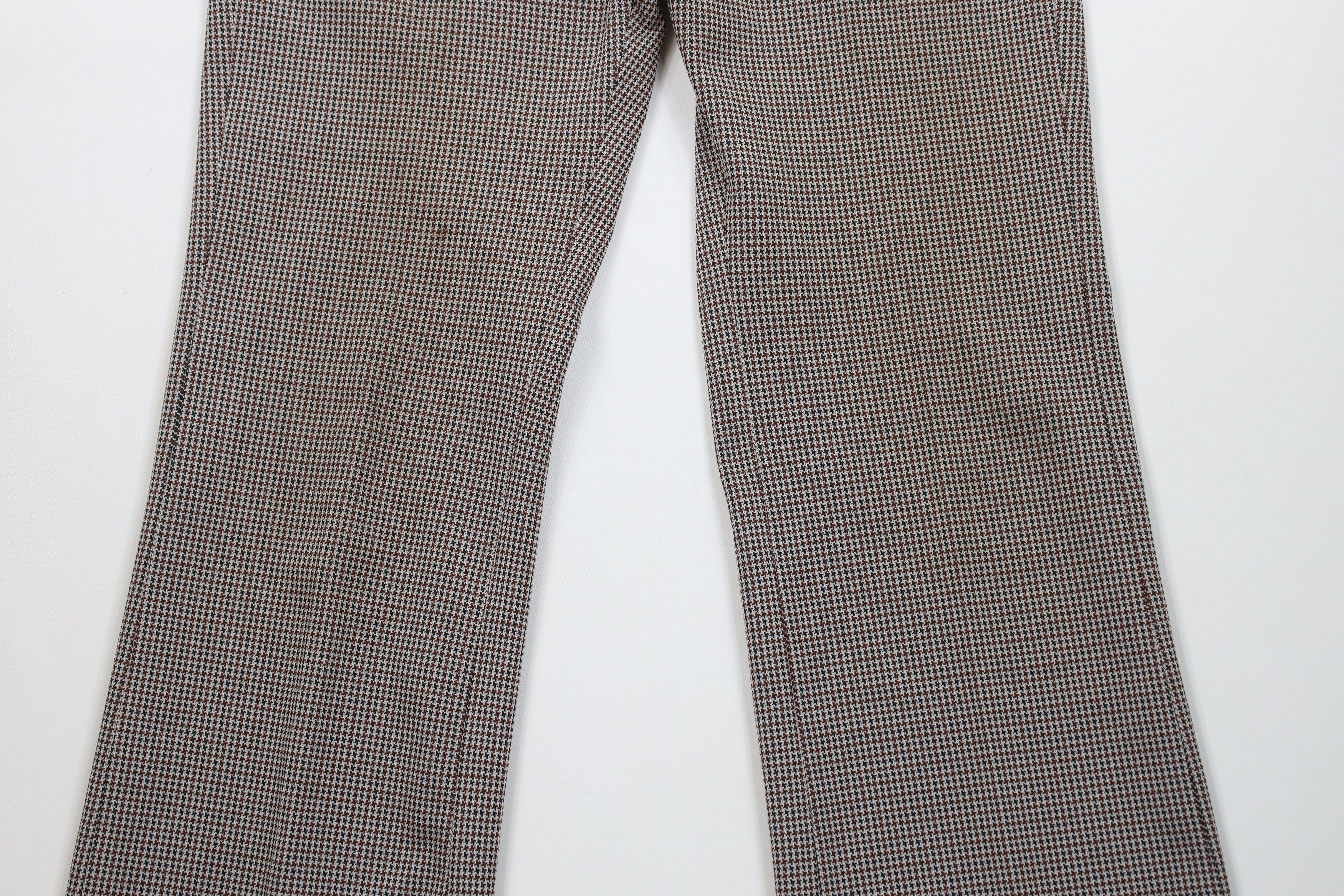 Vintage Vintage 70s Streetwear Double Knit Bell Bottoms Pants USA Size US 34 / EU 50 - 3 Thumbnail