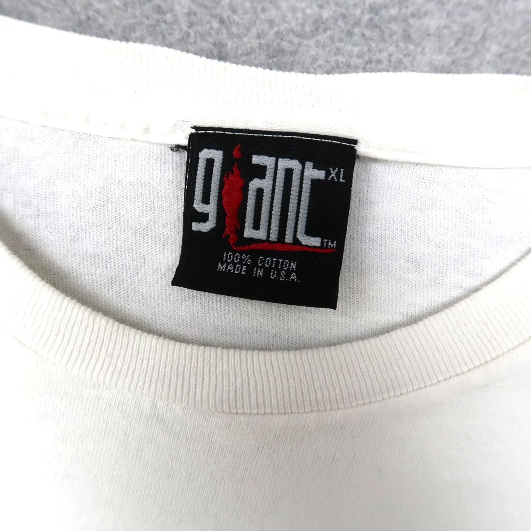 Greats VINTAGE The Flintstones T Shirt Giant XL White 90s Cartoon Great Gazoo Mens Leather? Size US XL / EU 56 / 4 - 5 Thumbnail