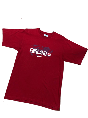 Nike Nike Big Y2K Logo 100% Cotton Short Sleeve T-Shirt Size M Size US M / EU 48-50 / 2 - 1 Thumbnail