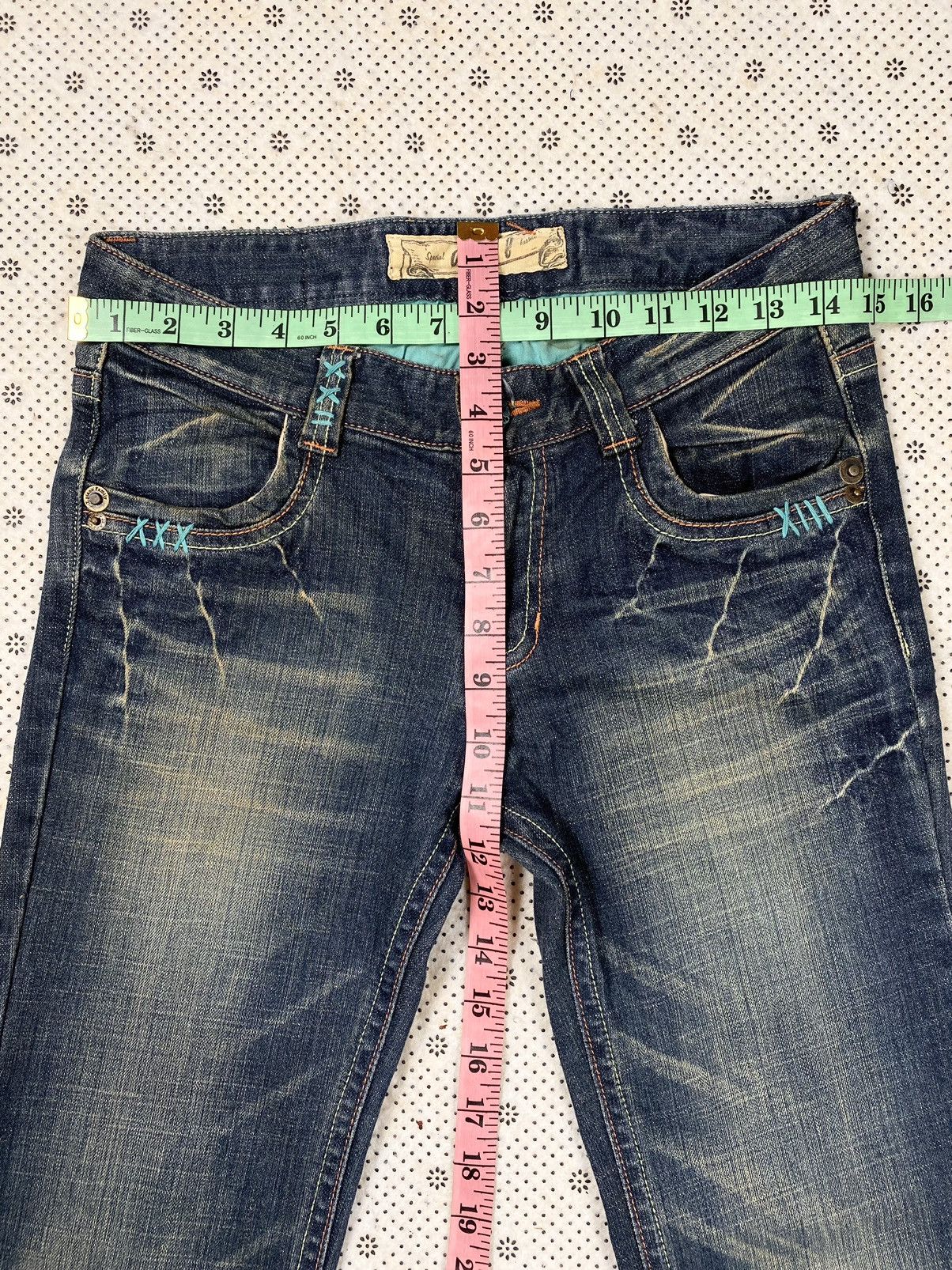 Hysteric Glamour × Japanese Brand Stylish Jeans By A.N.L denim Size 30" / US 8 / IT 44 - 4 Thumbnail