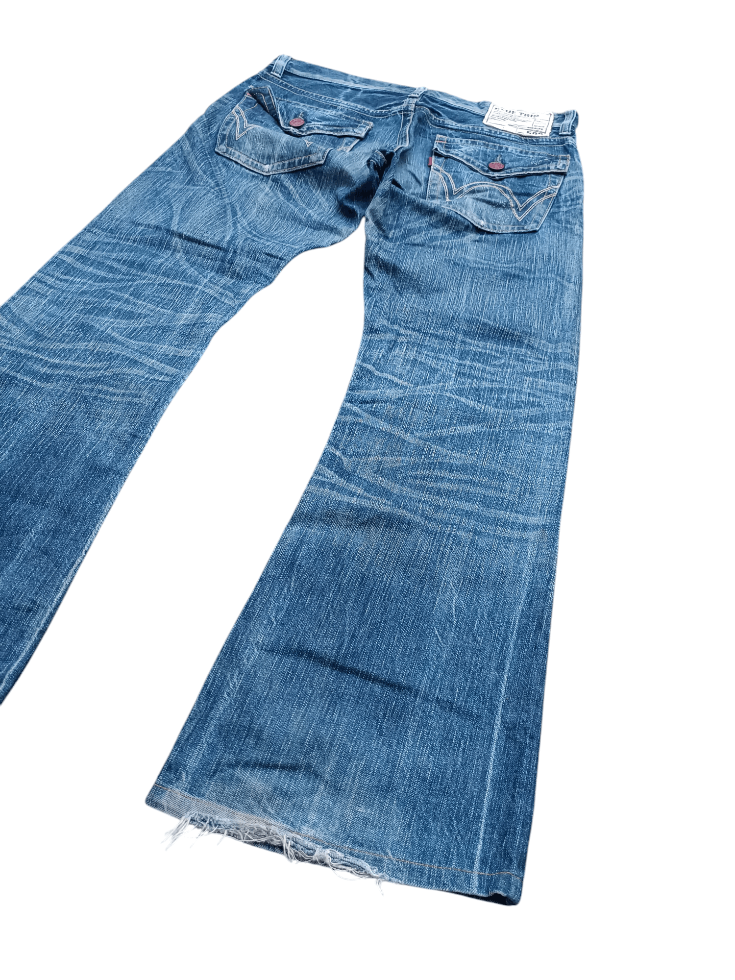 Edwin Flare Vintage Edwin 503 Edwin Blue Trip Size US 34 / EU 50 - 14 Thumbnail