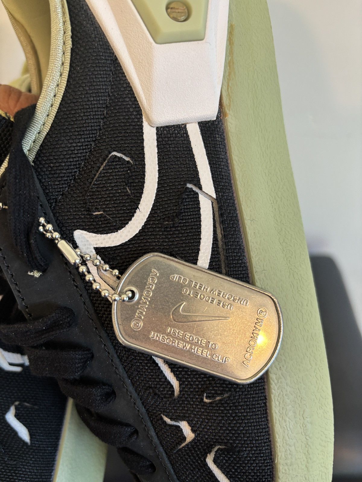Acronym × Nike Acronym Blazer Low Olive Aura Size US 8 / EU 41 - 12 Thumbnail