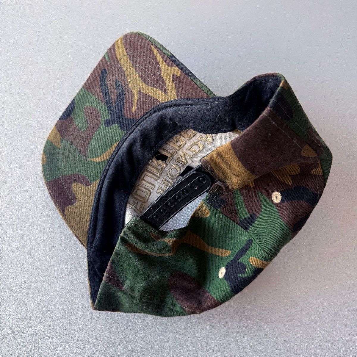 Honda 2000s Vintage Y2K Honda FourTrax ATV Camo Hat Size ONE SIZE - 6 Thumbnail