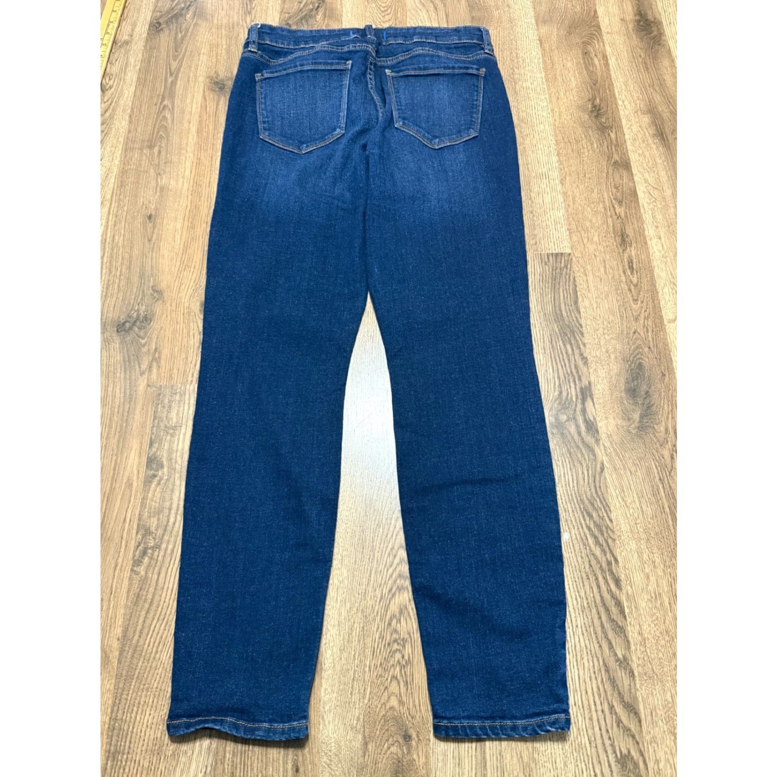 Vintage Studio Jeans, Womens Size 30, Blue Denim, Straight Leg, Pockets, Dark Wash Size 30" / US 8 / IT 44 - 2 Thumbnail