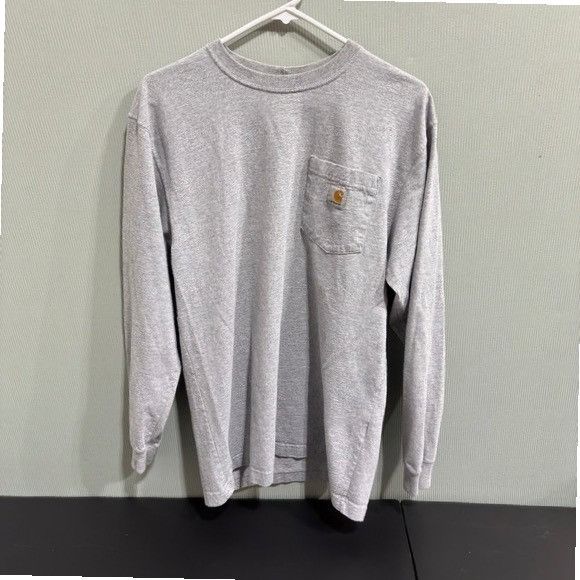 Carhartt Carhartt Long Sleeve Pocket Tee Men's M Size US M / EU 48-50 / 2 - 2 Thumbnail