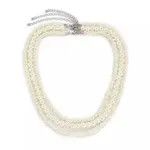 Jewelry Triple Pearl Necklace Size ONE SIZE - 2 Thumbnail