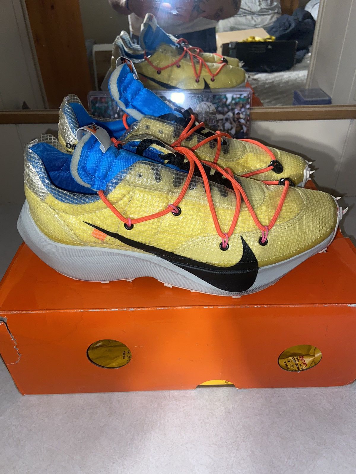 Nike x Off-White Vapor Street Tour Yellow