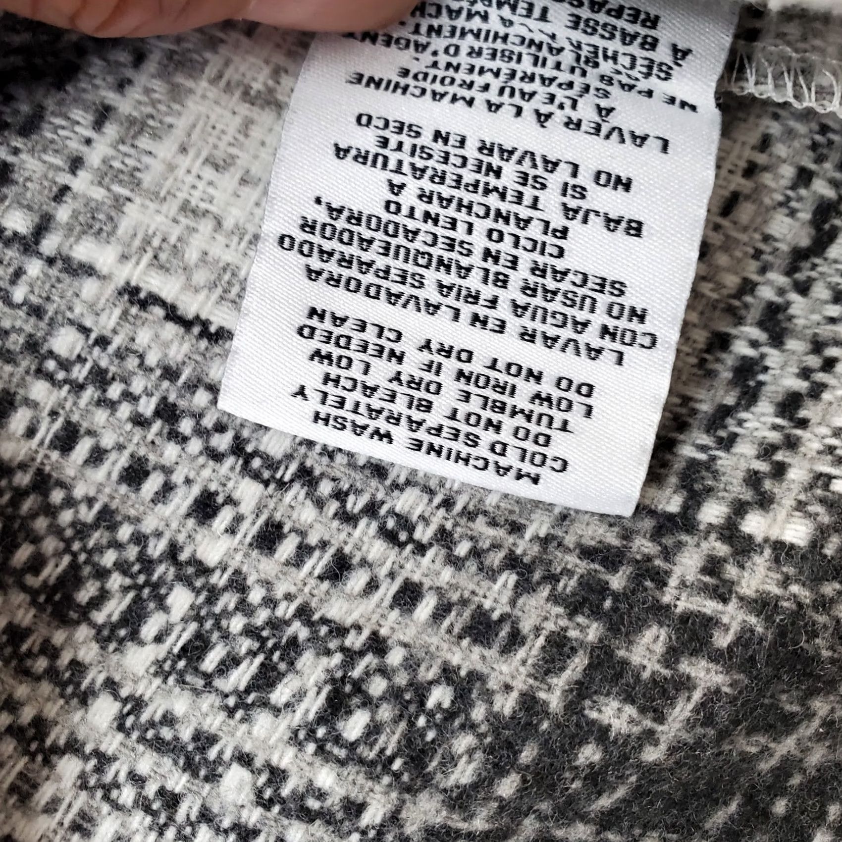 Vintage Boston Traders Shacket Womens Size S Multi Plaid Long Sleeve Chest Pocket Collared Jacket Size S / US 4 / IT 40 - 7 Thumbnail