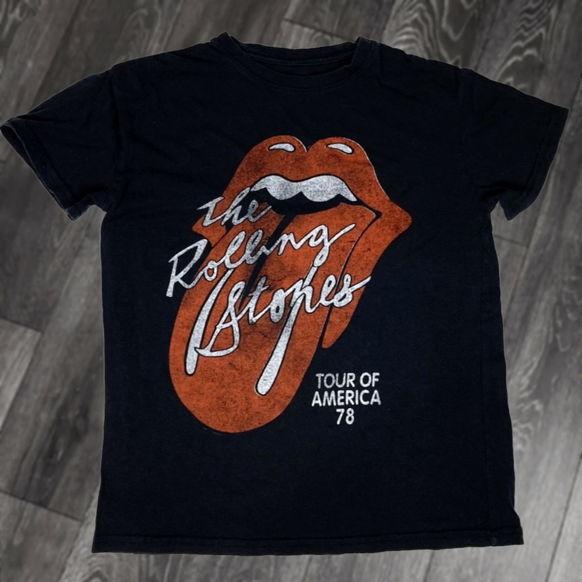 Etro the rolling stones T-Shirt Women XS Black Merch Retro Size XS / US 0-2 / IT 36-38 - 1 Thumbnail
