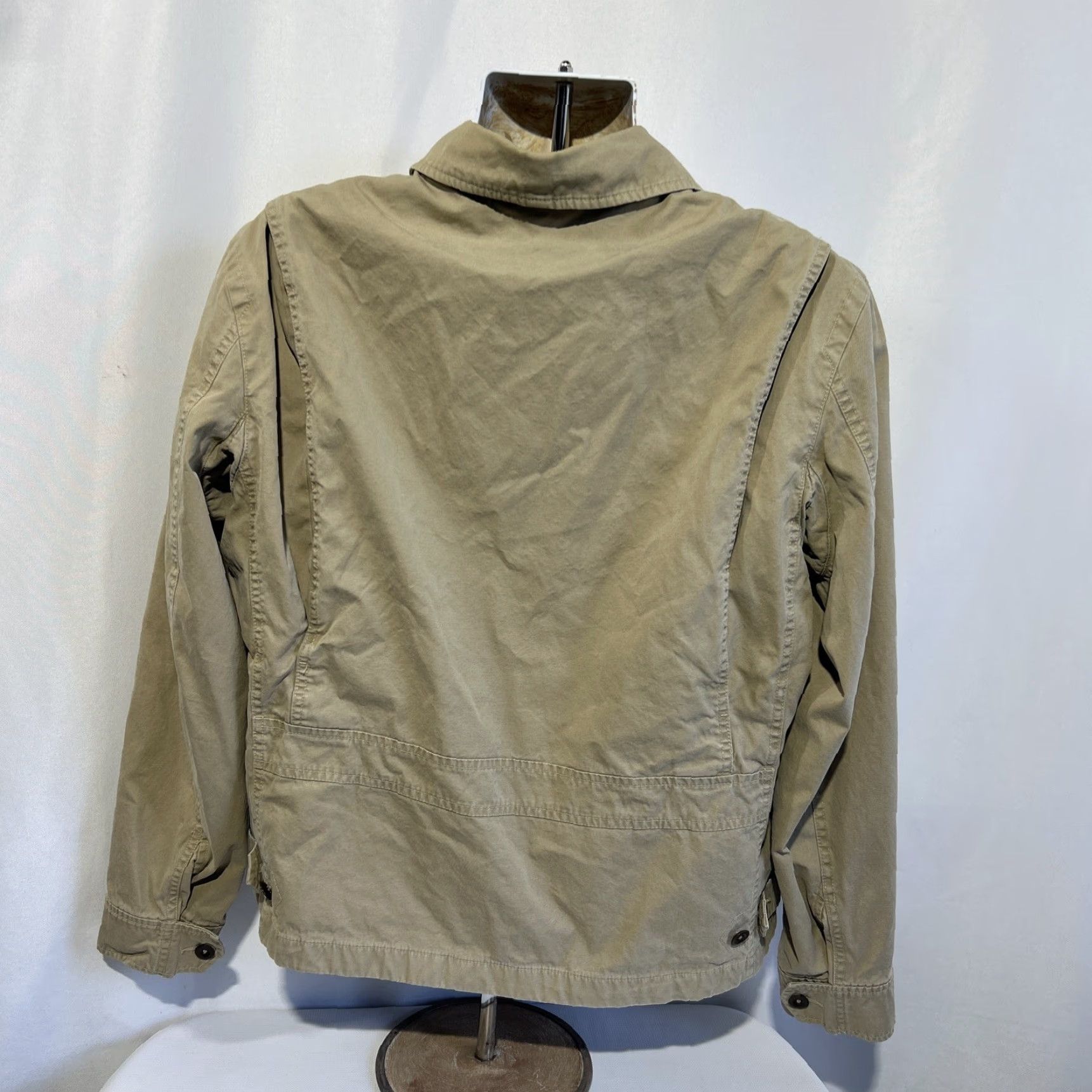 Ralph Lauren Polo Ralph Lauren Field Jacket Flannel Plaid Zip Large Shirt Jacket Men’s Khaki Beige Regular Size L Size US L / EU 52-54 / 3 - 3 Thumbnail