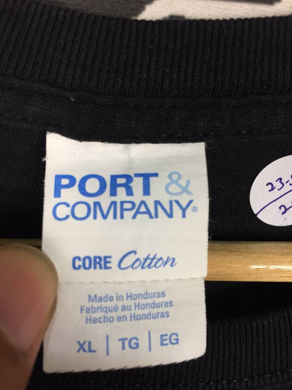 Vintage Port & Company Plain Blank Essential Tee Size US XL / EU 56 / 4 - 10 Thumbnail