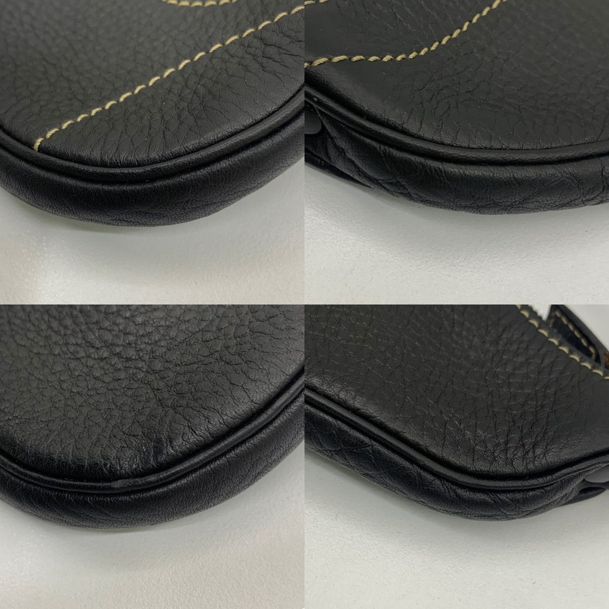 Dior VINTAGE DIOR LEATHER SADDLE COIN PURSE Size ONE SIZE - 5 Thumbnail
