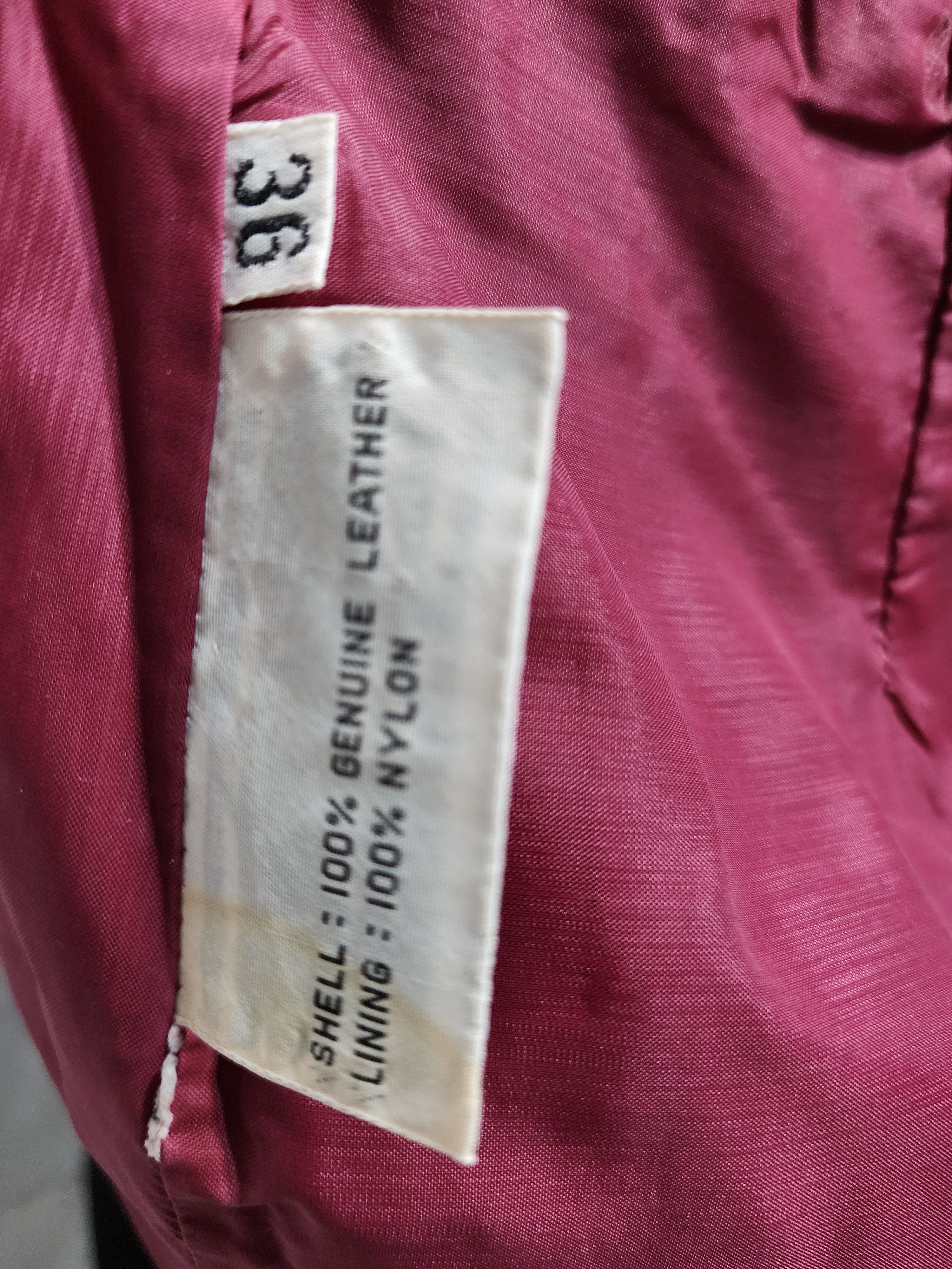 Other Red Leather Shorts: Women's Genuine Leather Pockets Size 26" / US 2 / IT 38 - 8 Thumbnail