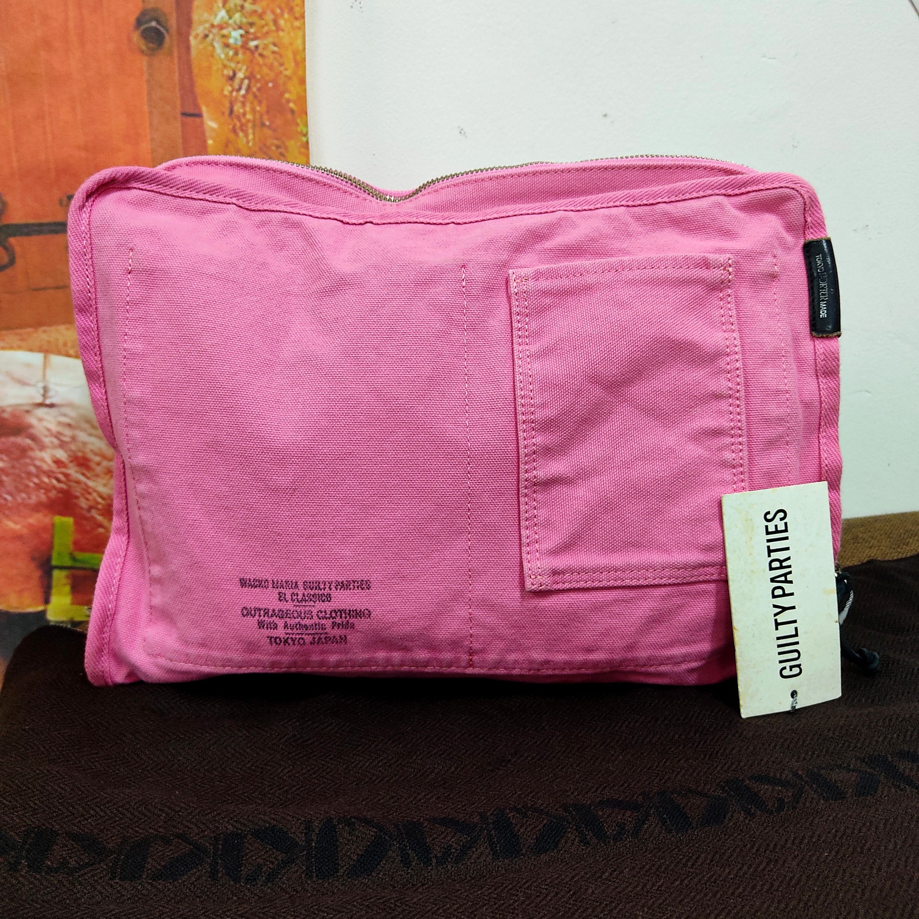 Wacko Maria WM Guilty Parties x Yoshida Porter Canvas Clutch Bag Size ONE SIZE - 3 Thumbnail