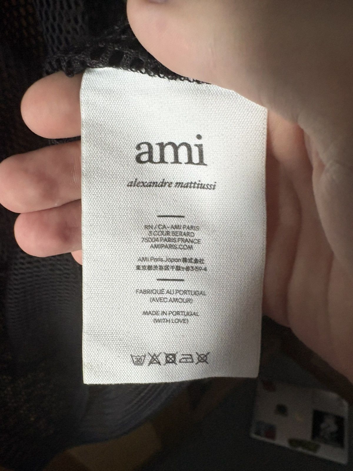 AMI Ami Mesh T shirt Size US M / EU 48-50 / 2 - 3 Thumbnail