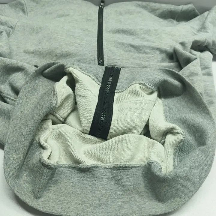Stone Island Stone Island Gray Hooded Zip Sweatshirt -2506 Size US XL / EU 56 / 4 - 8 Thumbnail