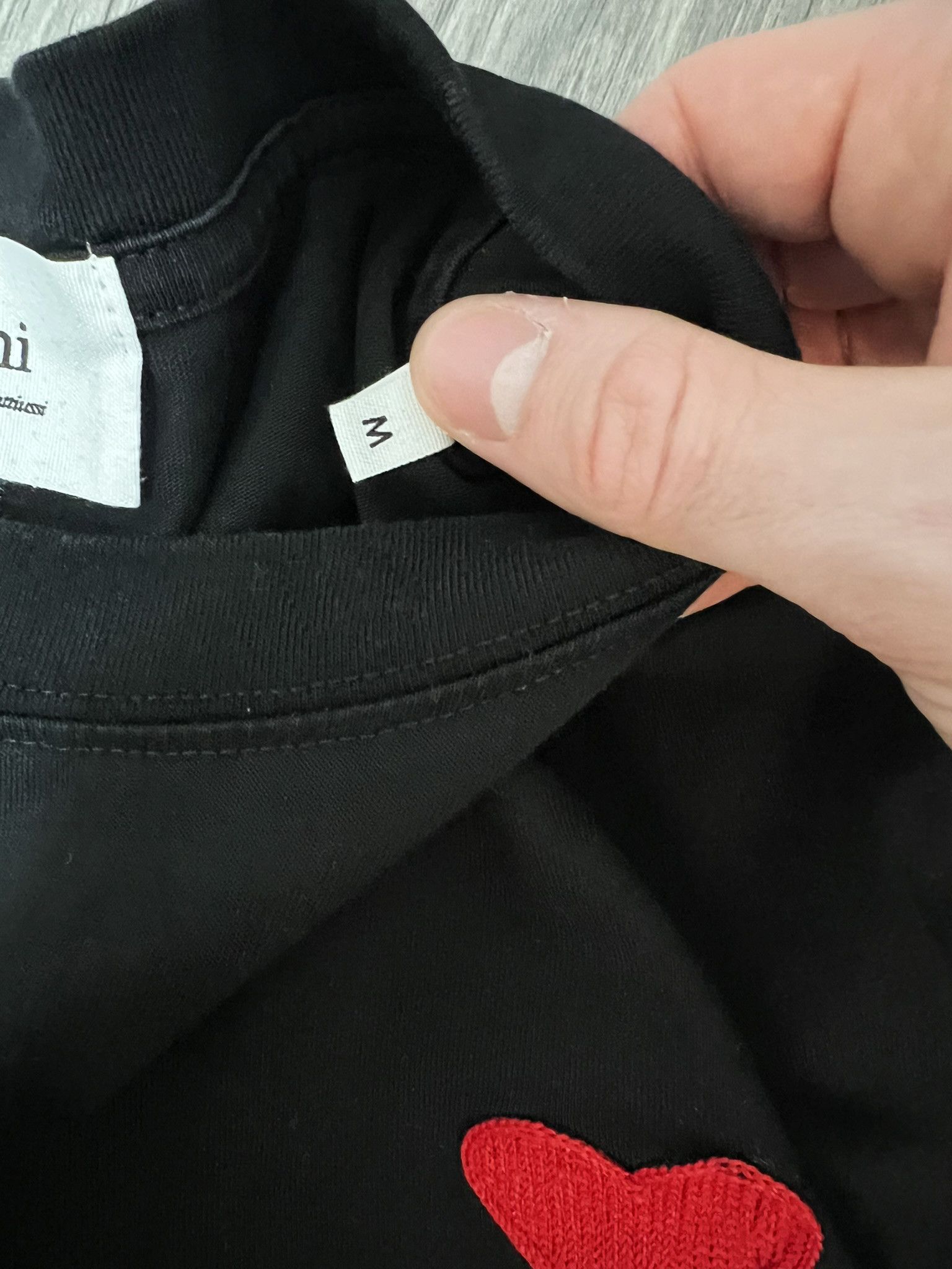 AMI Ami Embroidery logo tee Size US M / EU 48-50 / 2 - 5 Thumbnail