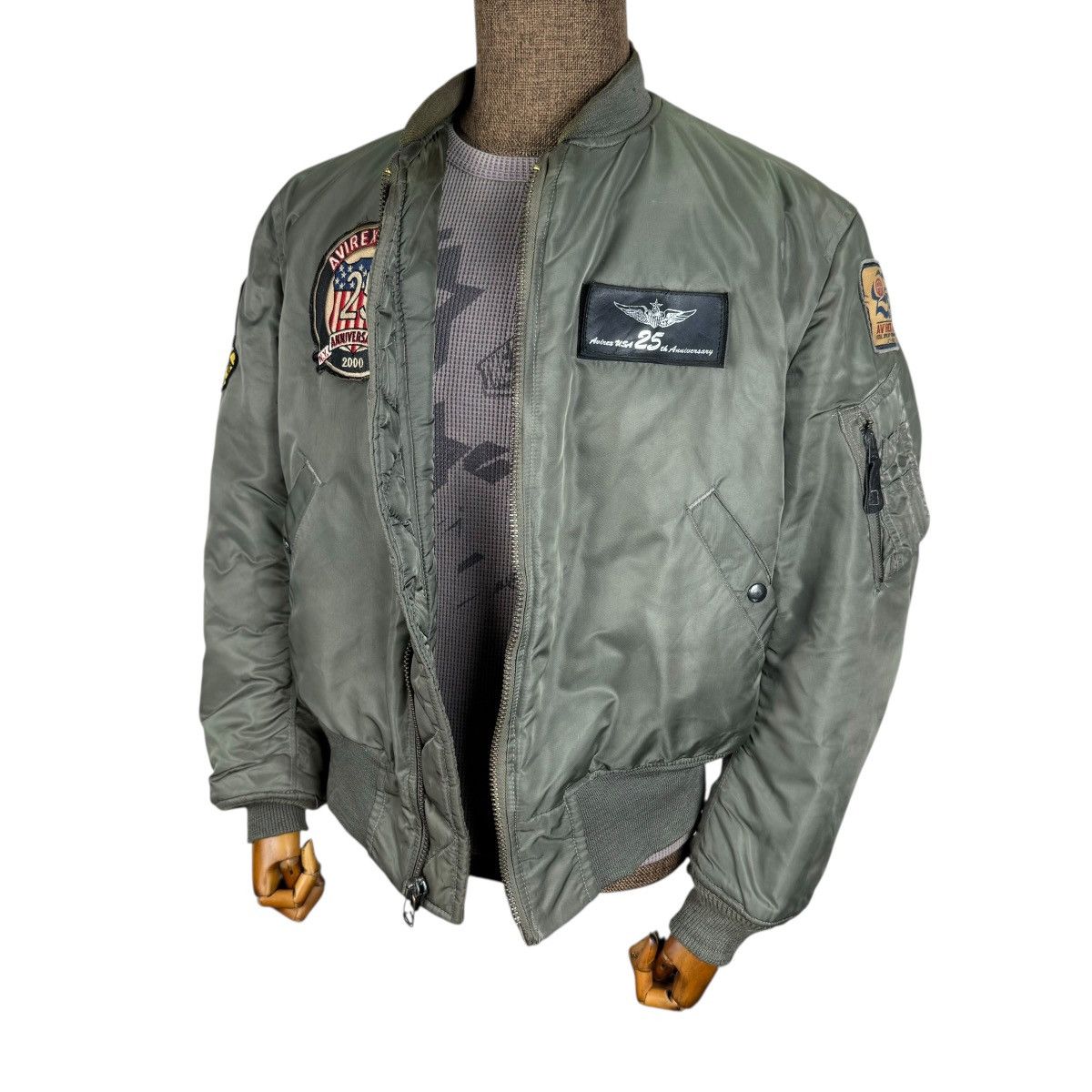 Avirex ☀️AVIREX LTD ANNIVERSARY MA -1 BOMBER JACKET Size US M / EU 48-50 / 2 - 3 Thumbnail