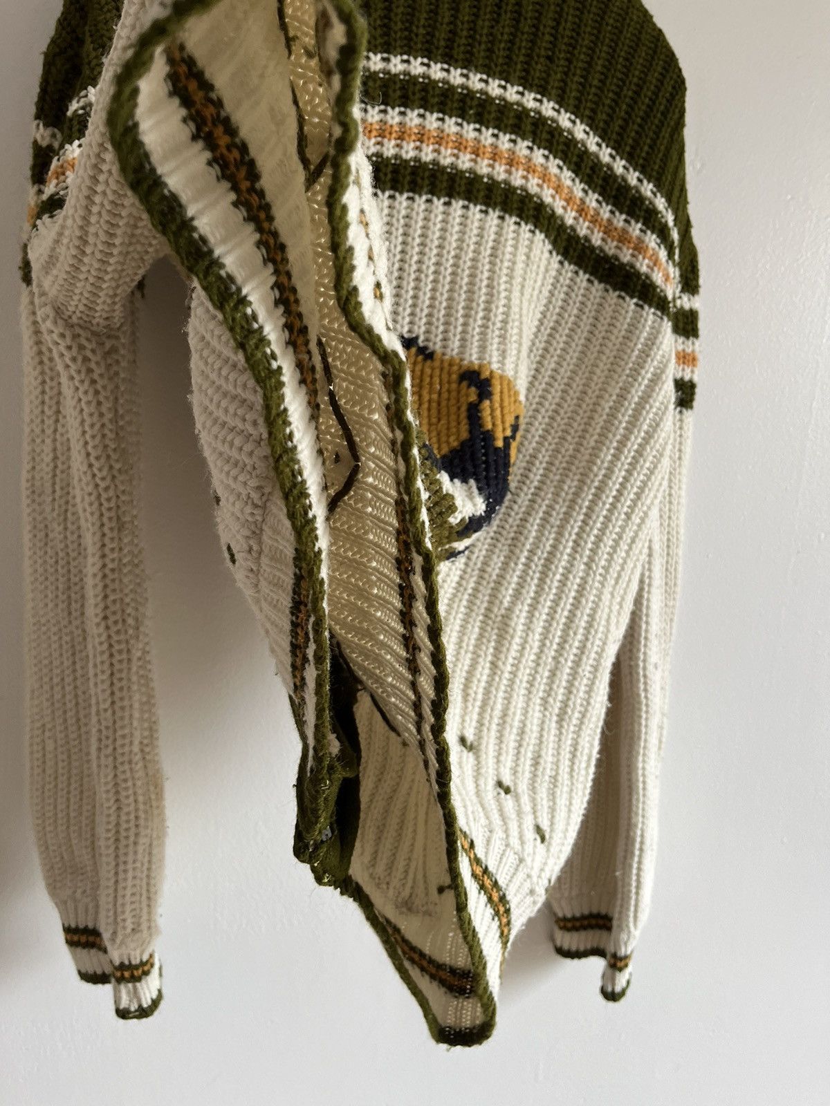 Vintage Vintage Buffalo Cowichan Knit Sweater Vintage Cardigan L/XL Size US L / EU 52-54 / 3 - 18 Thumbnail