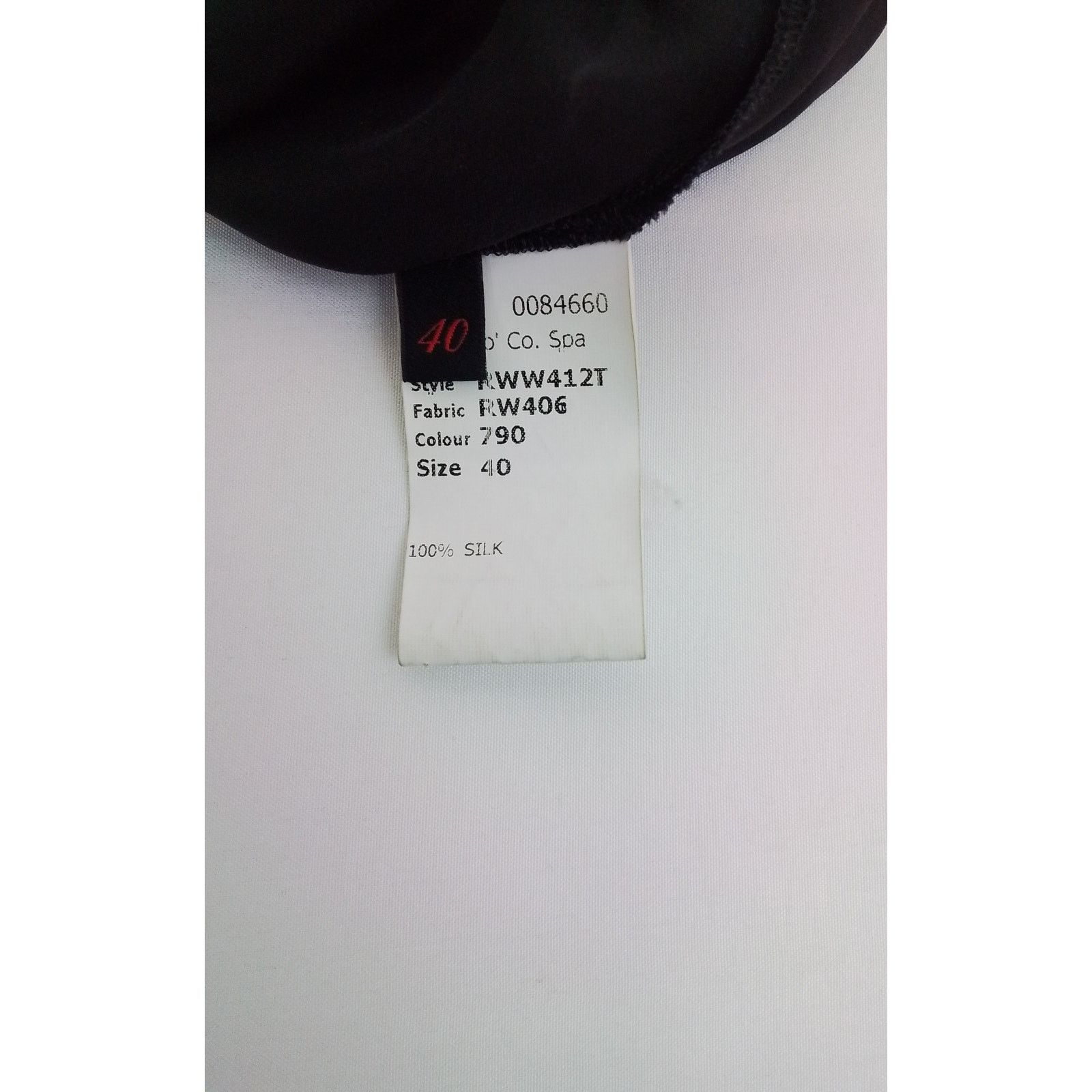 Rochas Rochas Silk Dress Women's IT 40 US 4 Black A-line V-neck Size S / US 4 / IT 40 - 11 Thumbnail