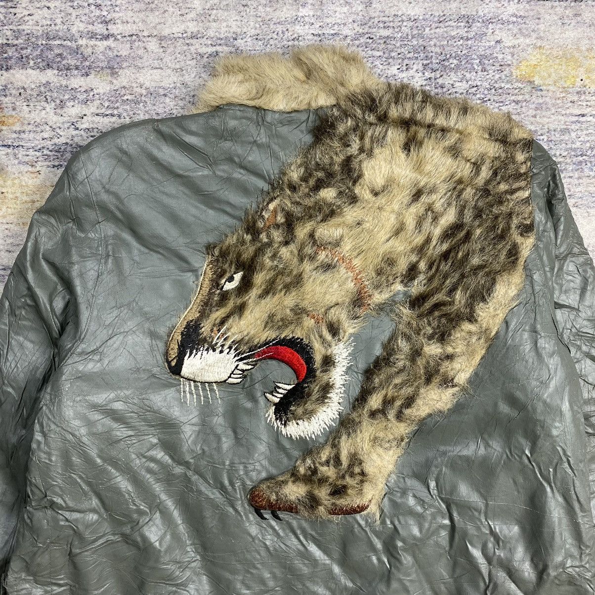 Kansai Yamamoto × Vintage archive vintage 90s Kansai Yamamoto tiger fur jacket Size US M / EU 48-50 / 2 - 3 Thumbnail