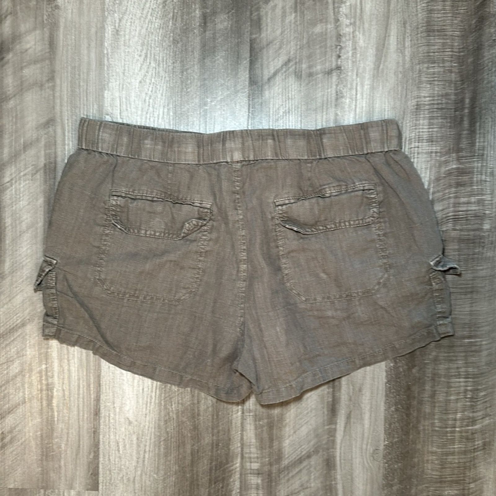 Joie Joie Ilya Linen Cargo Shorts - Medium Size 28" / US 6 / IT 42 - 2 Thumbnail