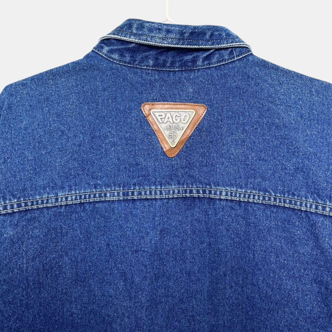 Other Authentic 90s Paco Jeans denim overshirt - Fashionella Size US L / EU 52-54 / 3 - 7 Thumbnail