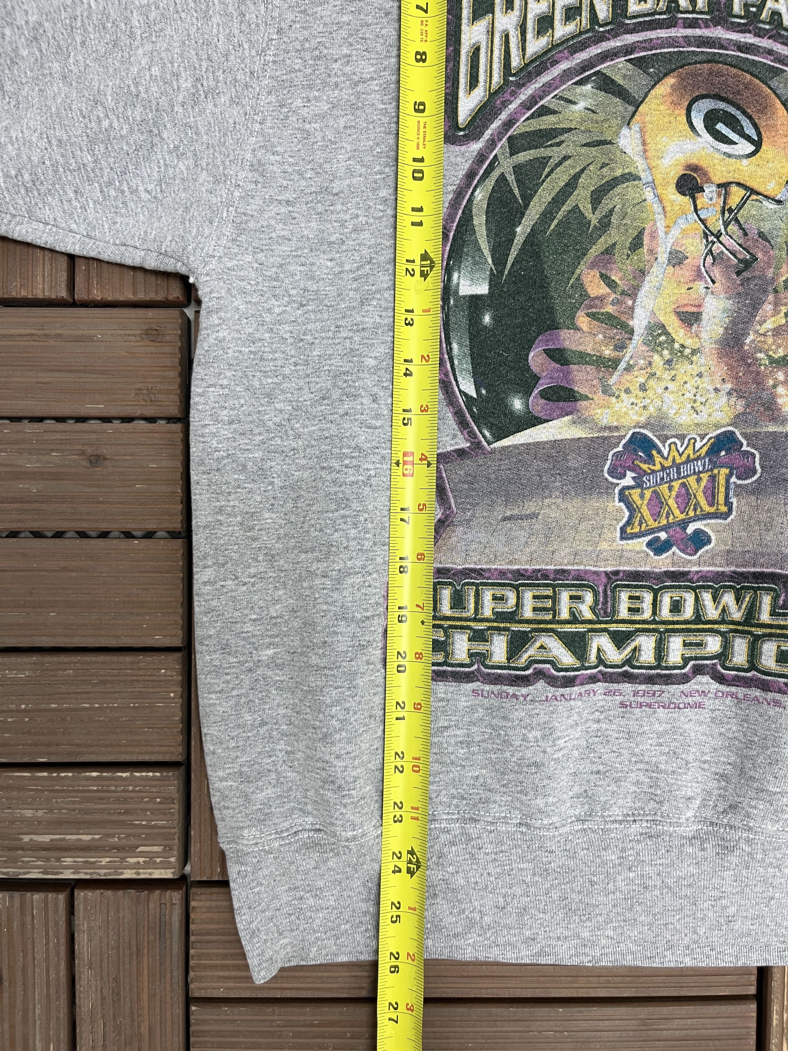 Starter × Vintage Green Bay Packers Super Bowl XXXI Champions Vintage Crewneck Size US L / EU 52-54 / 3 - 8 Thumbnail