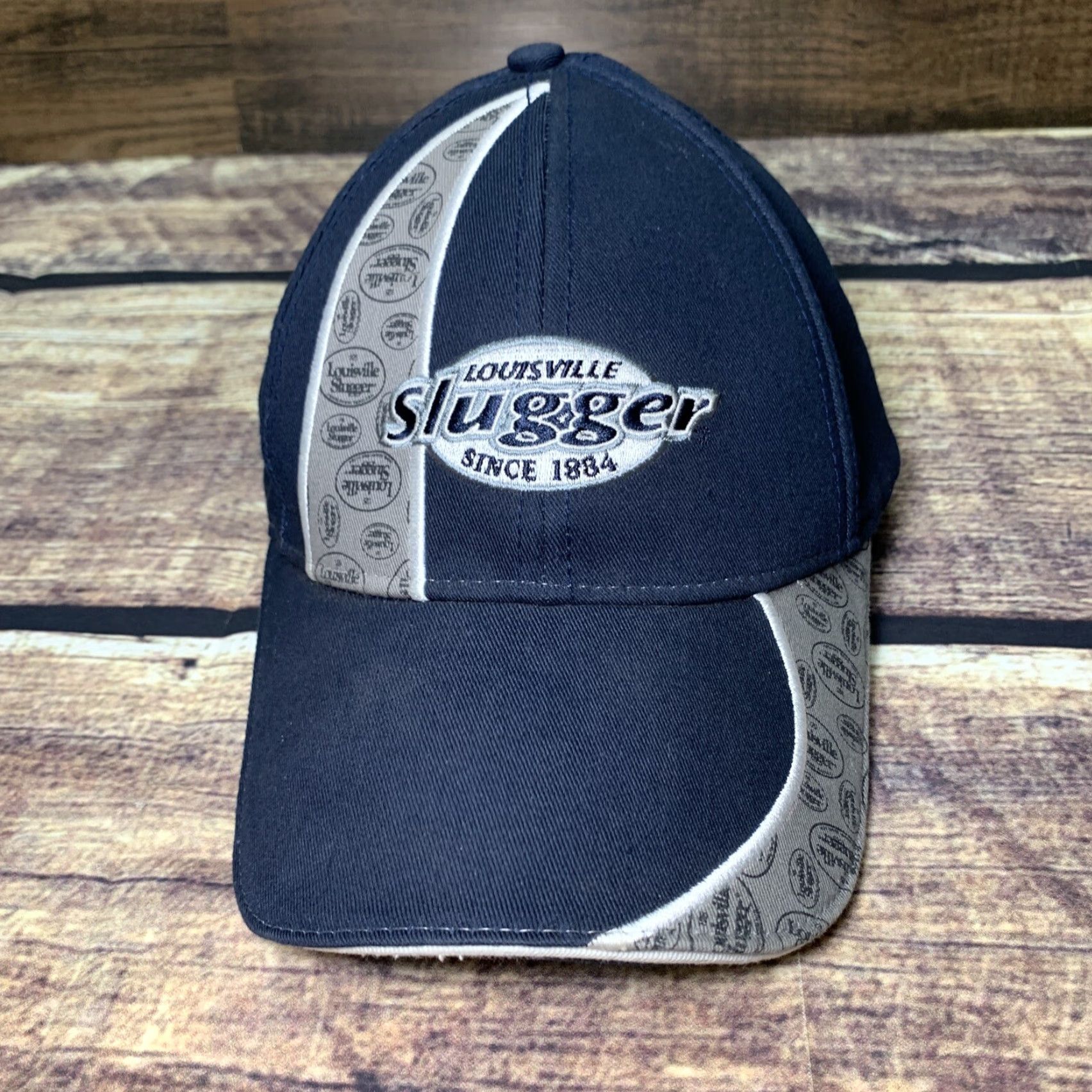 Vintage Louisville Slugger Hat Cap Embroidered Black Strapback Adjustable MPC Baseball Cap Unisex Adults Size ONE SIZE - 2 Thumbnail