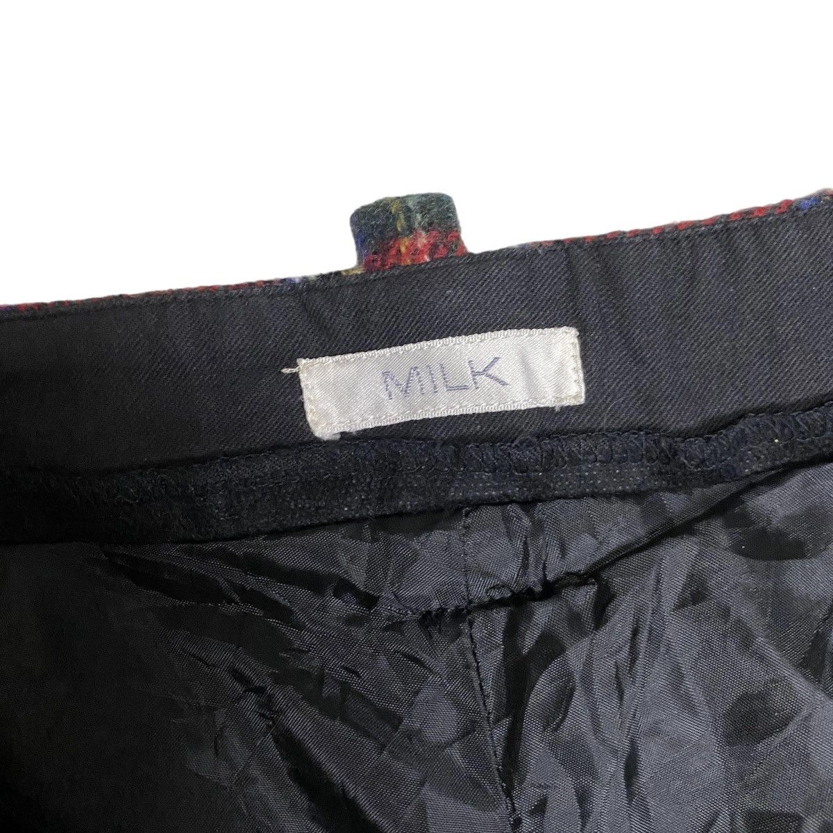 Japanese Brand Milk Punk Bondage tartan wool short pant Size US 30 / EU 46 - 7 Thumbnail