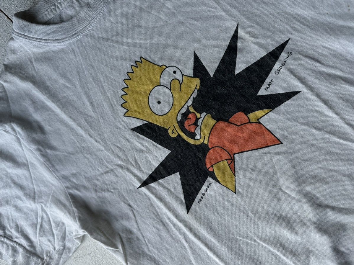 The Simpsons GRAIL 🚨 THE SIMPSON TEE MONOGRAM WHITE RARE Y2K Size US S / EU 44-46 / 1 - 4 Thumbnail