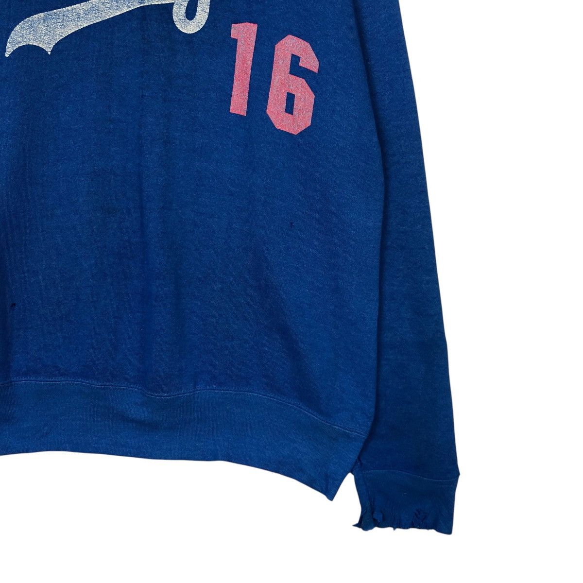MLB 🔥TRUE VINTAGE DODGERS 16 SWEATSHIRT DISTRESSED RUSTY DESIGN Size US M / EU 48-50 / 2 - 5 Thumbnail