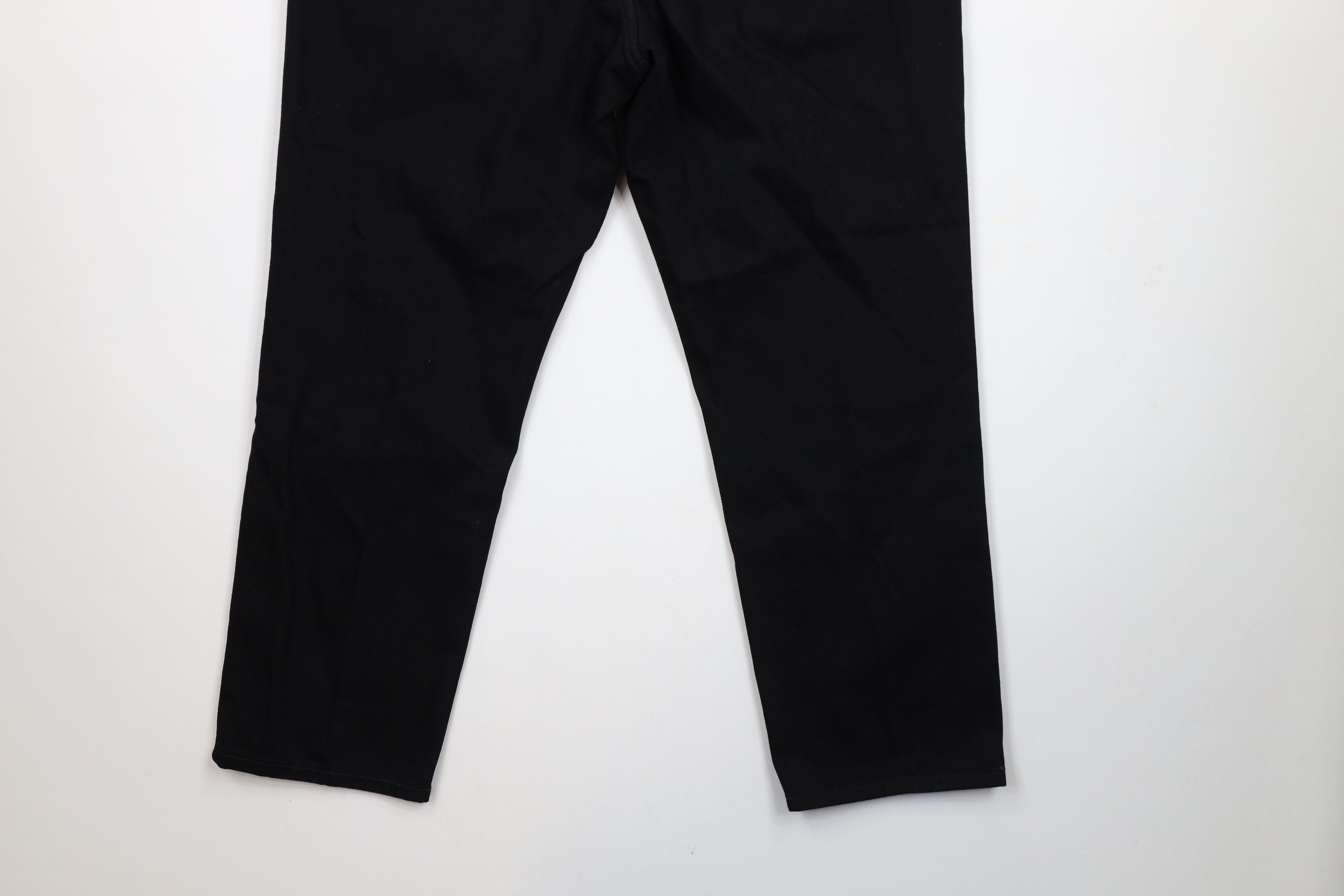 L.L. Bean × Vintage Vintage 90s LL Bean Classic Fit Denim Jeans Black Cotton Size US 38 / EU 54 - 12 Thumbnail