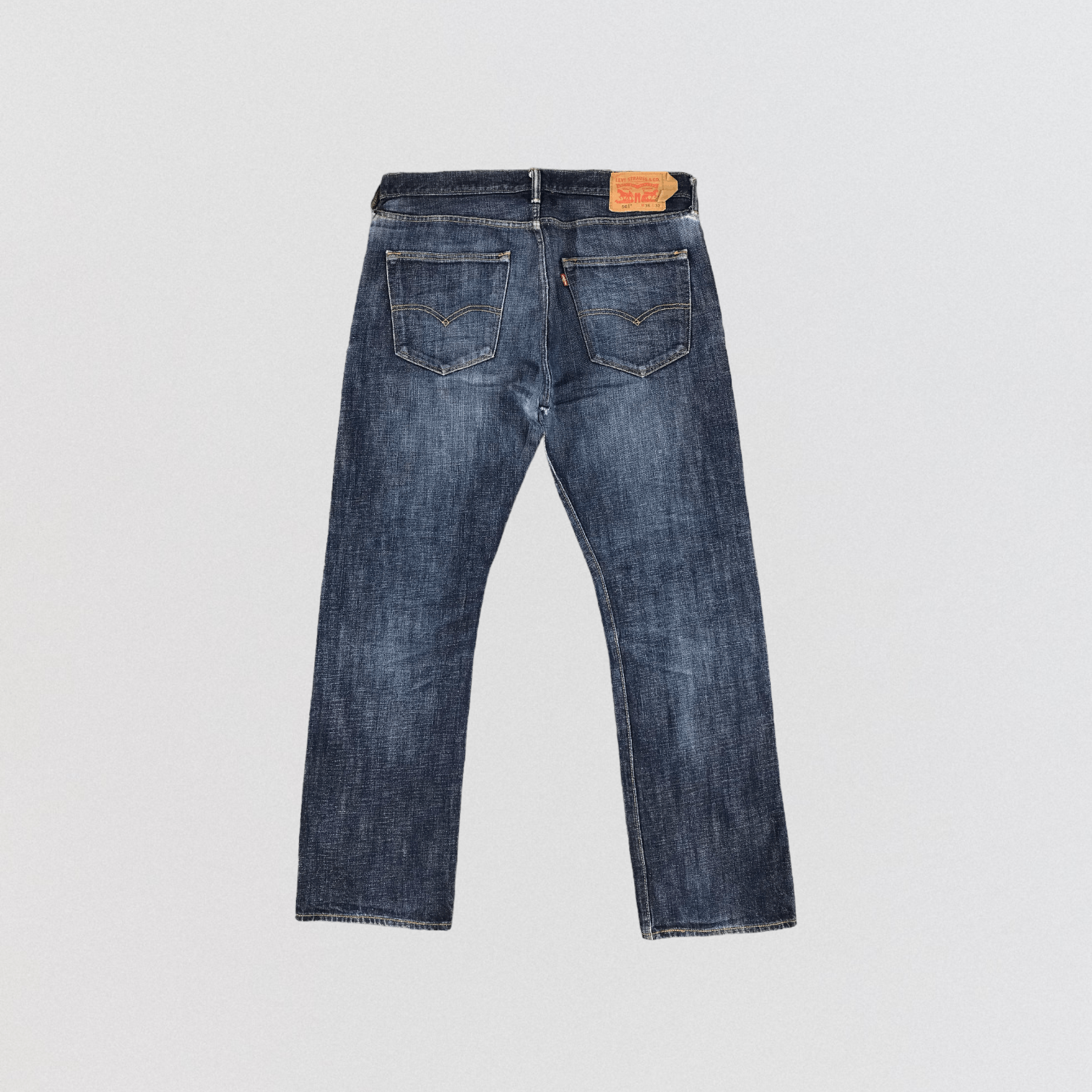 Levi's Vintage Levis Jeans Lot 501-JM967 Size US 37 - 2 Thumbnail