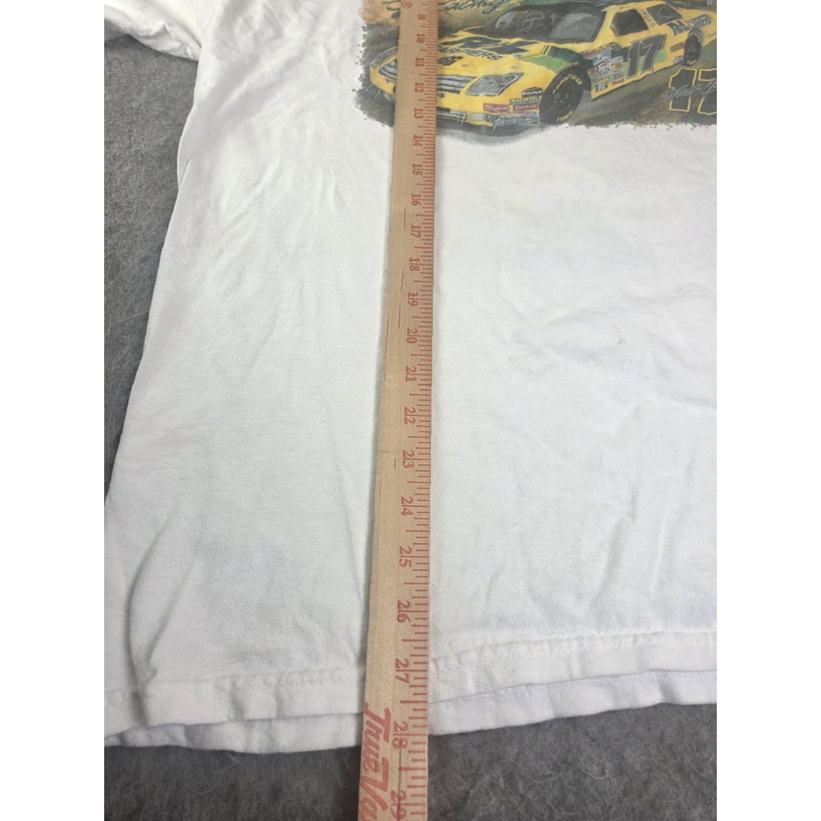 NASCAR VINTAGE Nascar Racing Matt Kenseth R&L Racing T Shirt XL White Men's Distressed Graphic Tee 2000s Size US XL / EU 56 / 4 - 8 Thumbnail