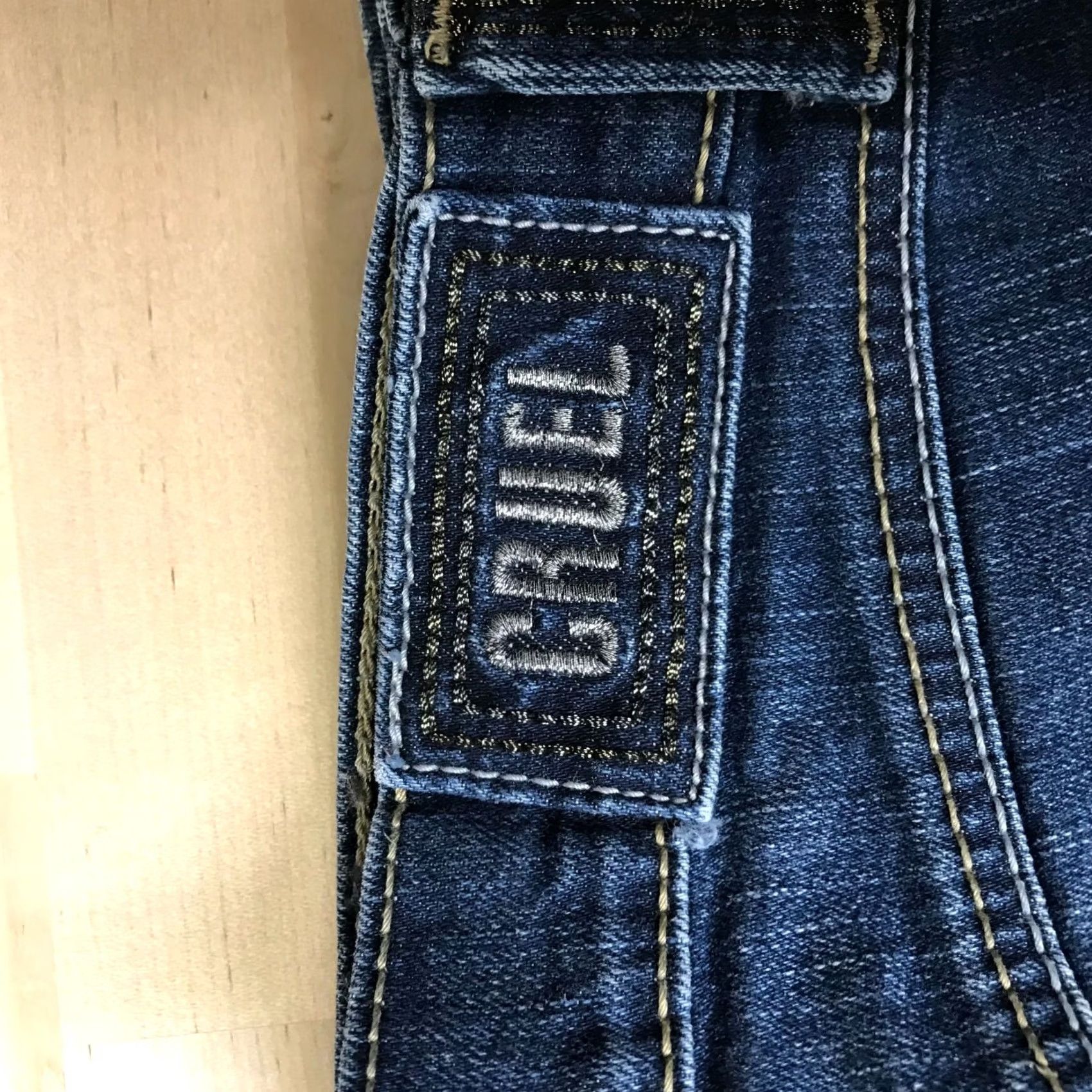Vintage CRUEL WOMEN'S 9L BLUE DENIM HAYDEN COTTON BLEND WESTERN JEANS Size 30" / US 8 / IT 44 - 8 Thumbnail