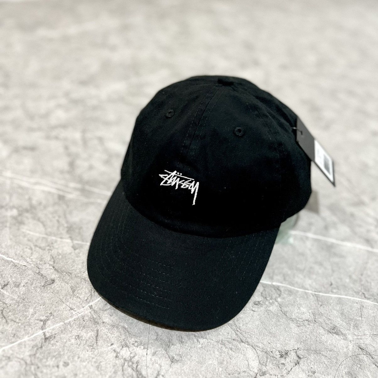 Stussy × Vintage STUSSY STOCK LOW CAP Size ONE SIZE - 3 Thumbnail