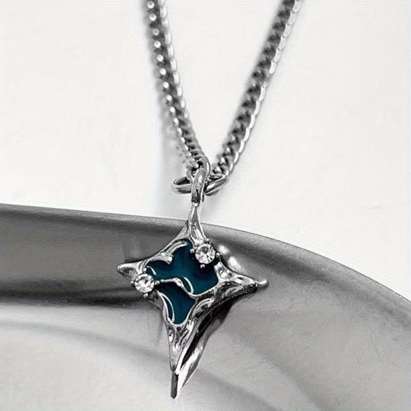Vintage Hip Hop Style Star Pendant Chain Size ONE SIZE - 1 Thumbnail